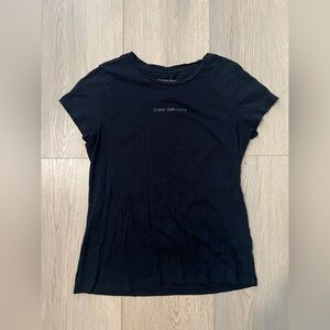Calvin Klein Jeans Black Short Sleeve Tee